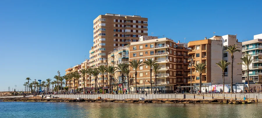 Torrevieja coastline